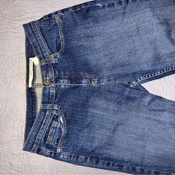 DKNY Bootcut Jeans Size 6p Dark Denim - Picture 6 of 9